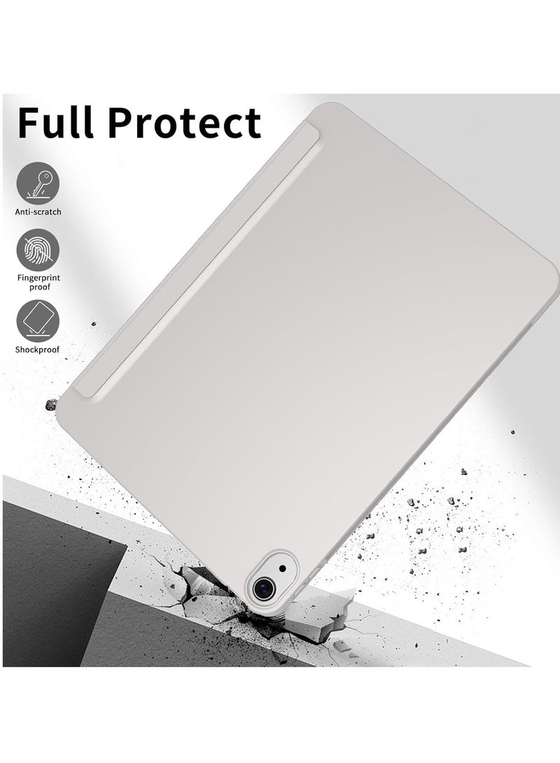 JAJEEK Case for iPad Air 11 Inch M2 2024, iPad Air 5th/4th Gen (10.9 Inch, 2022/2020) – Lightweight Thin Soft TPU Back Protective Case with Auto Sleep/Wake, Smart Folio Cover for Full Protection and Hands-Free Viewing - Image 5