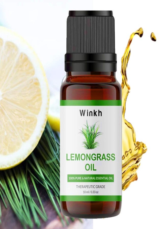 Winkh Pure and Natural Lemongrass Essential Oil - (10 ml) - Image 2