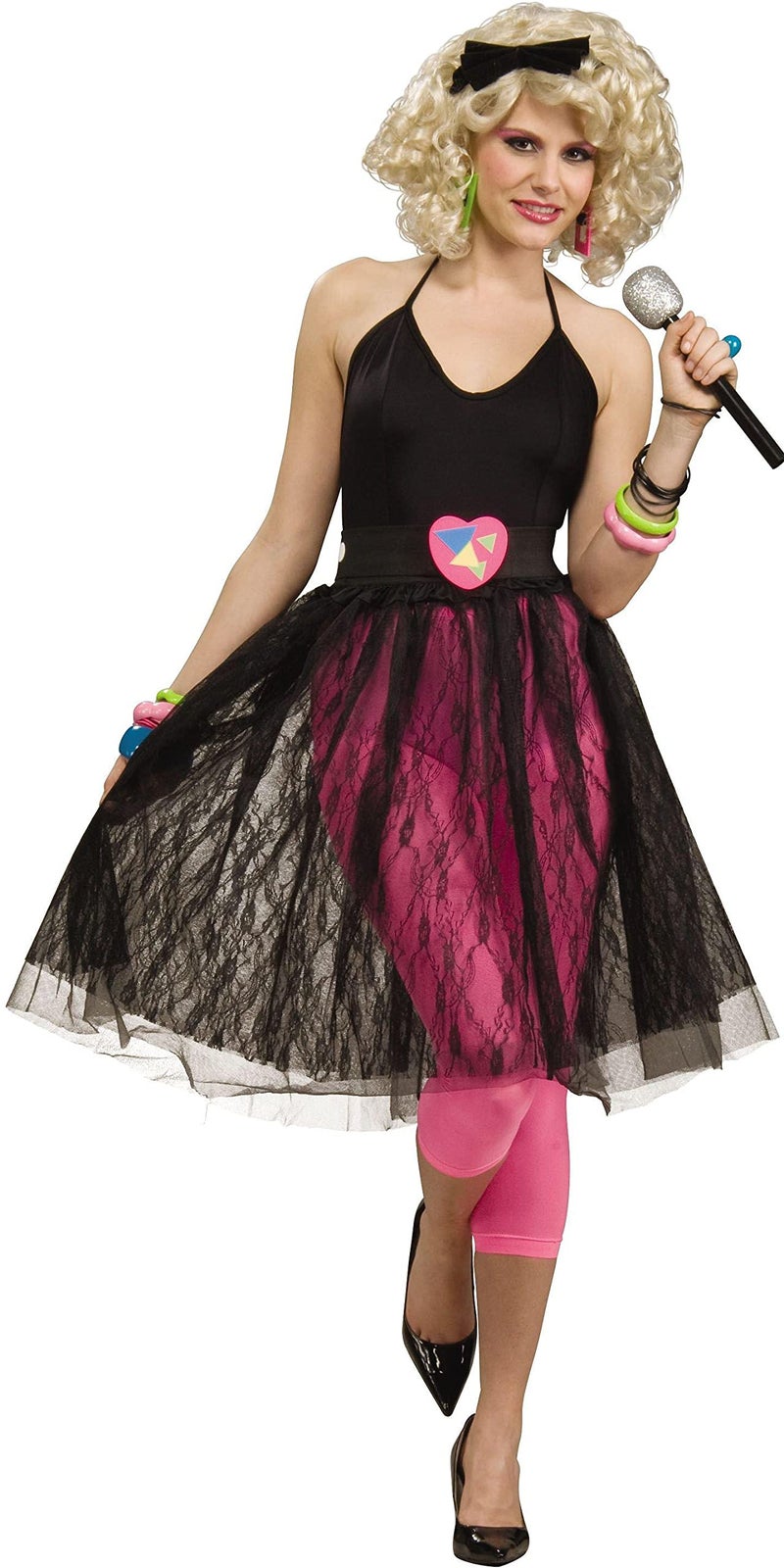 Amscan Elegant Black Lace Skirt - Adult Standard Size - Chic & Versatile Design, Perfect for Parties & Events - 1 Pc. - Image 3