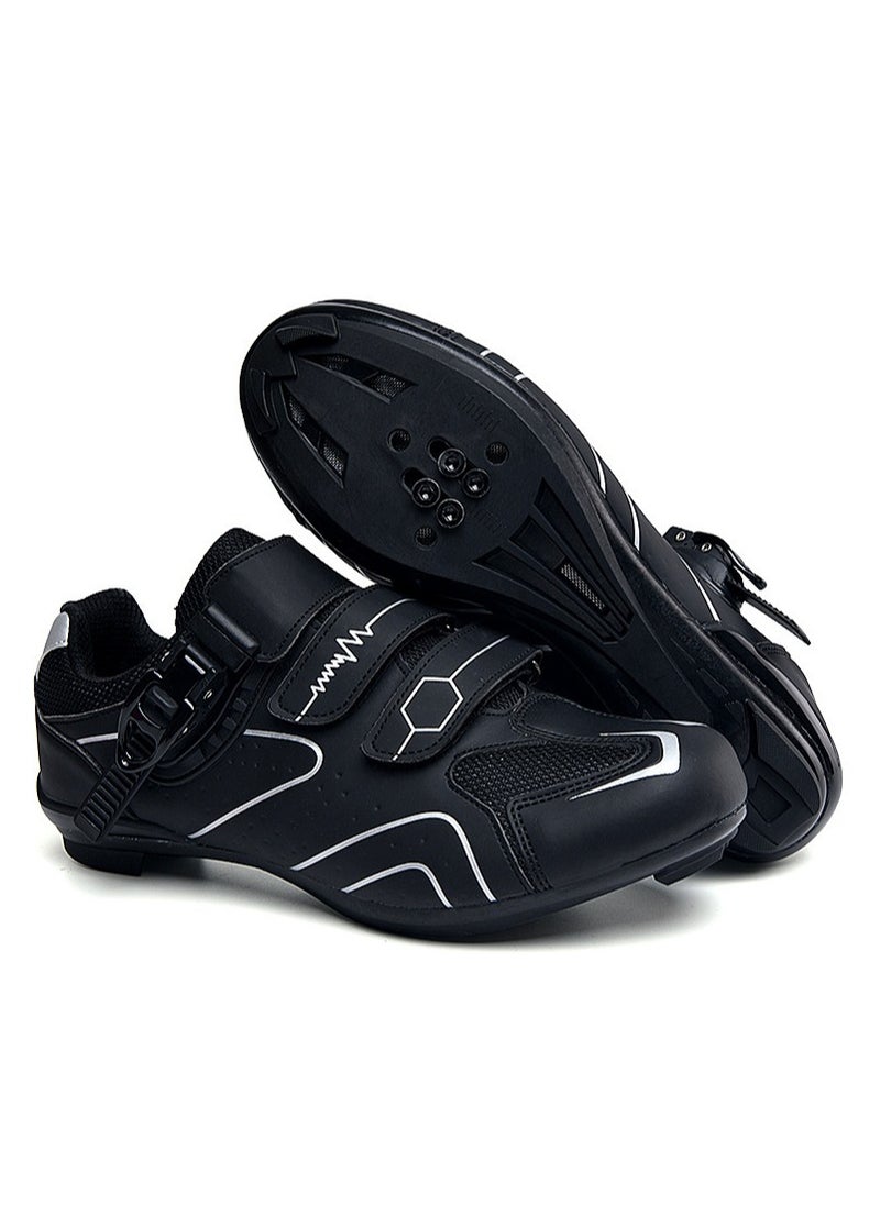 KUYING New Type of Road Lock Cycling Shoes Hard Sole Mountaineering Shoes Racing Sports Shoes 