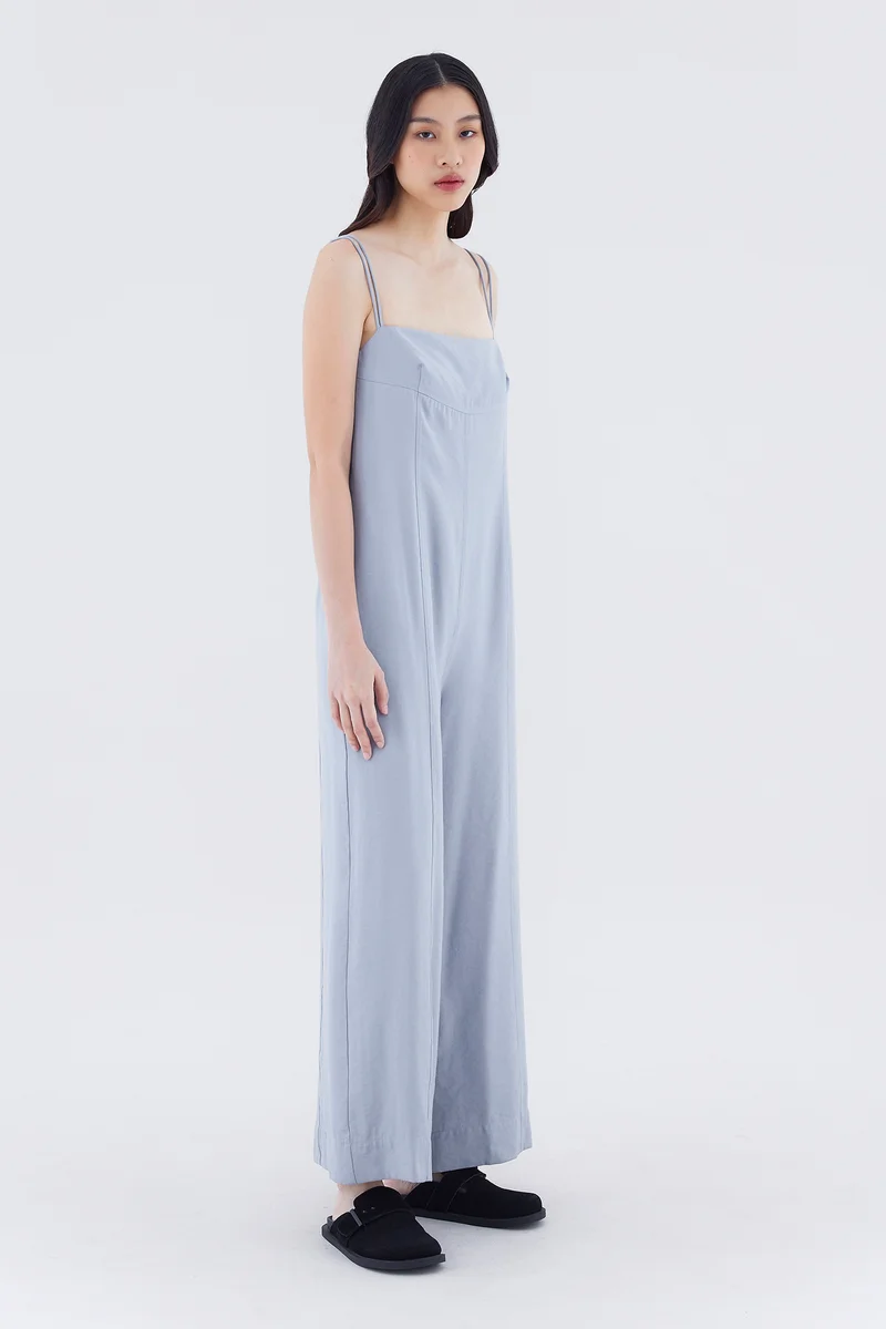 The Editor's Market  Lunea Double-Strap Jumpsuit for Women | Best Price UAE