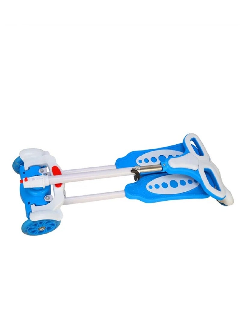 Frog Kids Kick Scooter with 4 Wheel Leg Break Toy Scooter  - Image 2