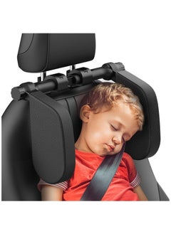 Car Headrest Pillow Adjustable Car Seat Head Neck Support U Shaped Car Sleeping Pillow for Kids and Adults