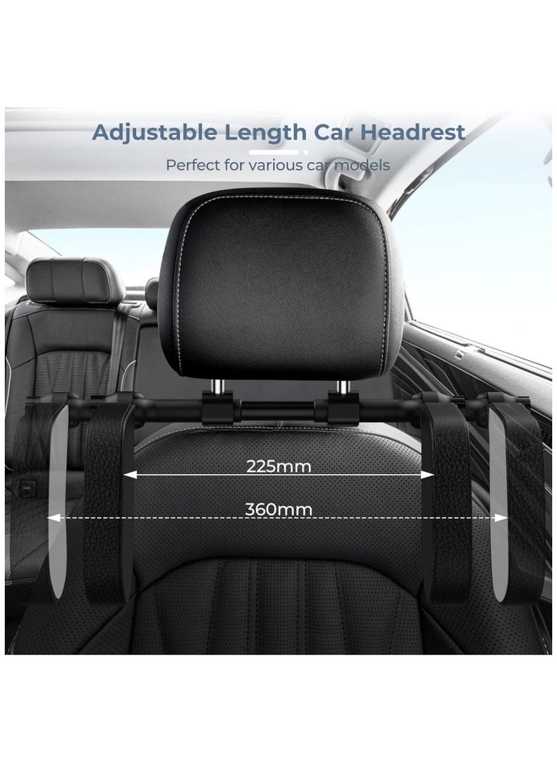Ru syanl - Car Headrest Pillow Adjustable Car Seat Head Neck Support U Shaped Car Sleeping Pillow for Kids and Adults - Image 1