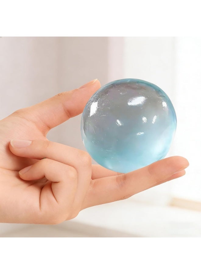 GIOIO Coconut Oil Squishies Ball 6cm Handmade Squeeze Sand Glutinous Non-Sticky Reusable Ideal for Workplace Study Travel Parties - Image 3