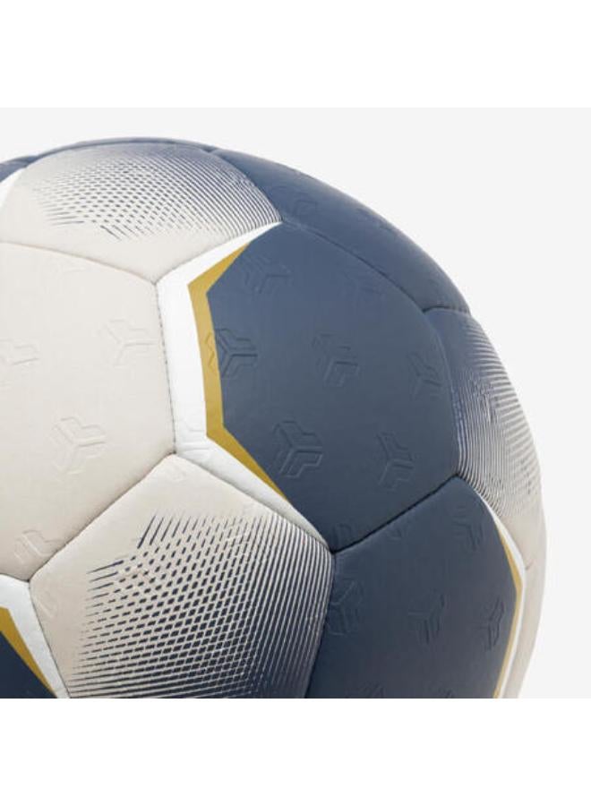 KIPSTA Size 2 Handball HB500 Hybrid - Blue/Grey - Image 4