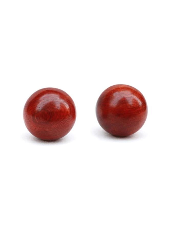 klarako 2Pcs Baoding Balls Chinese Stress Balls 2/2.4 Inch No Chime Chinese Medicine Balls Hand Therapy Exercise Ball (2 Inch) - Image 3