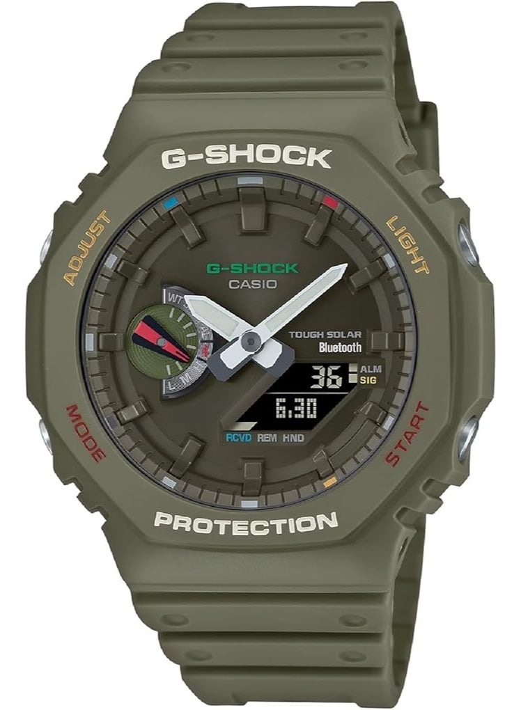 Casio G-Shock Watch - GA-B2100FC-3ADR Green Dial, Green Band - Image 1