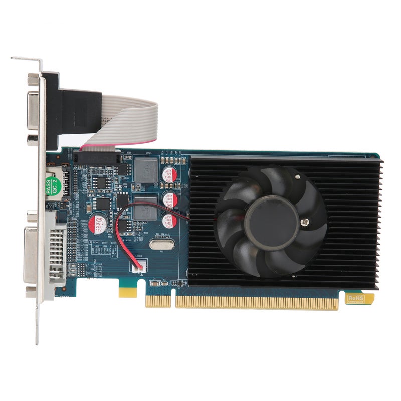 Radeon Graphics Card 2G DDR3 64 Bit Low Noise - Working Temperature PCI Express 3.0 Desktop Video Card for Office Gaming Multimedia - Image 2