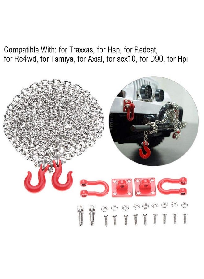 Rc Car Tow Hook Trailer Chain Set, Rc U Shaped Tow Hook Trailer Chain Assemble Parts For Rc Climbing Crawler Car Upgrade Part - pzsku/Z321495070C5FC4B9B39CZ/45/_/1734348042/6e2b5f09-8335-4dac-b0c7-00765eb4a1c4