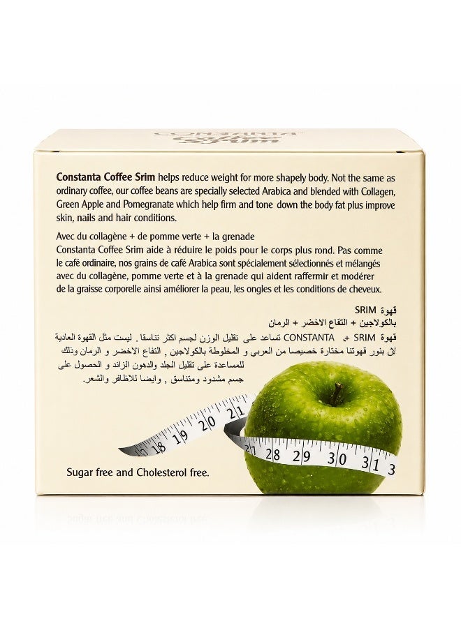 SRIM Coffee Body Srim With Sugar Free 12 sachets, Pack of 2 - Image 3