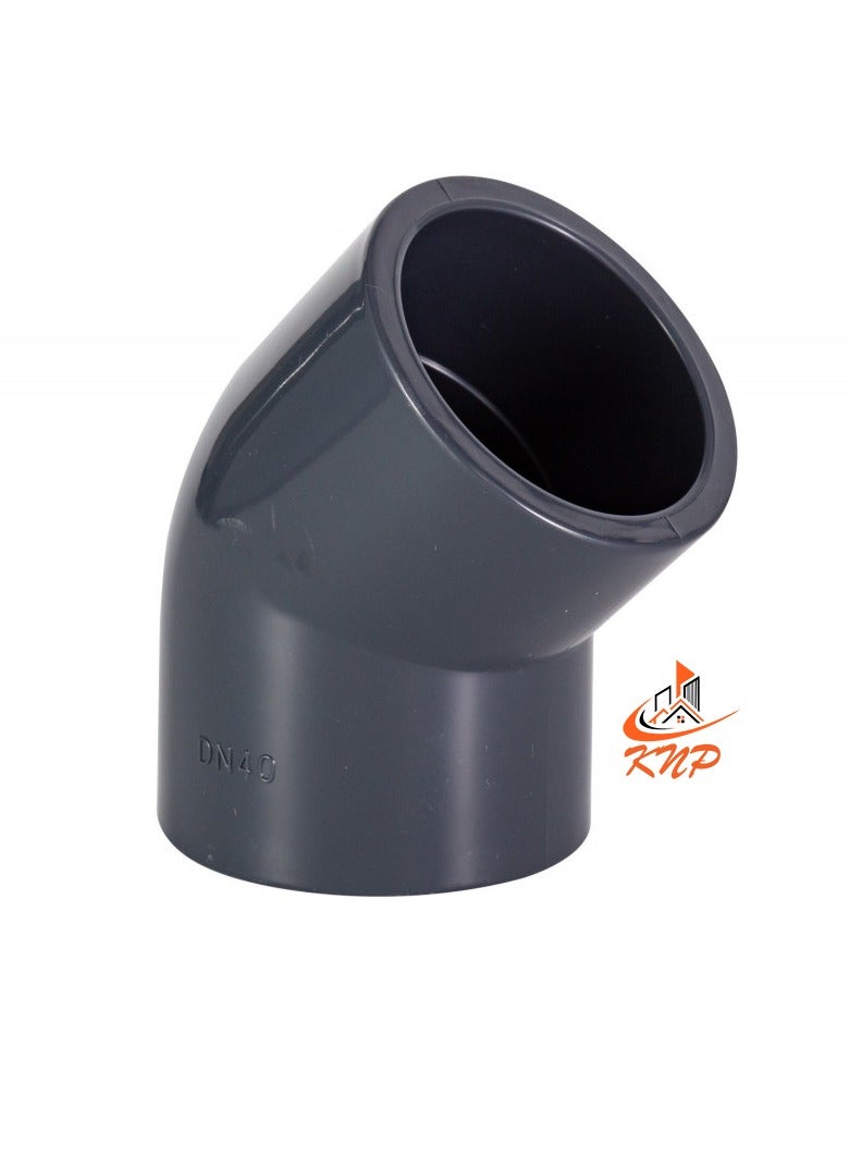 KNP PVC HP Elbow 1" X 45° - Image 2