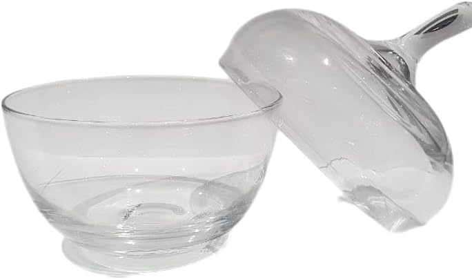 B&D Teardrop Glass Storage Jar with Lid - Image 2