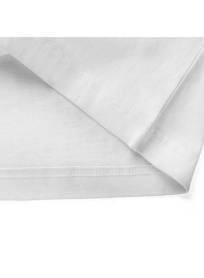 Code Yellow 100% Cotton Bio Wash Half Sleeve Round Neck White T-Shirt - Image 4