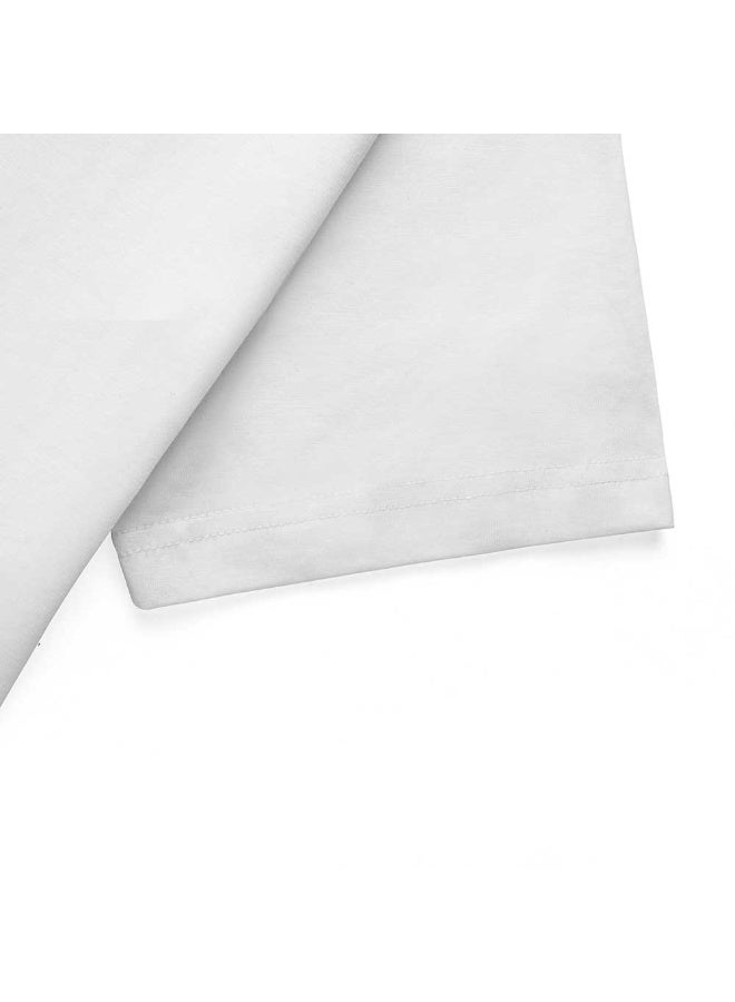 Code Yellow 100% Cotton Bio Wash Half Sleeve Round Neck White T-Shirt - Image 3