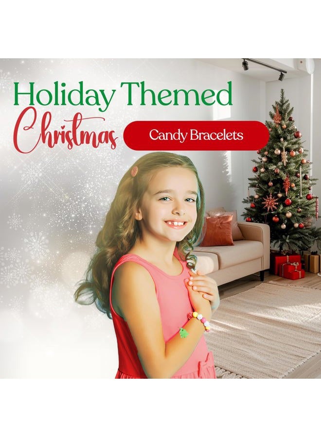 Twinkle Bites 30 Pack Christmas Candy Bracelets - Individually Wrapped Christmas Holiday Themed Designs & Delicious Flavor -Bulk Christmas Candy Use For Stocking Stuffers, Party Favor, Classroom & Office Treats, - Image 5