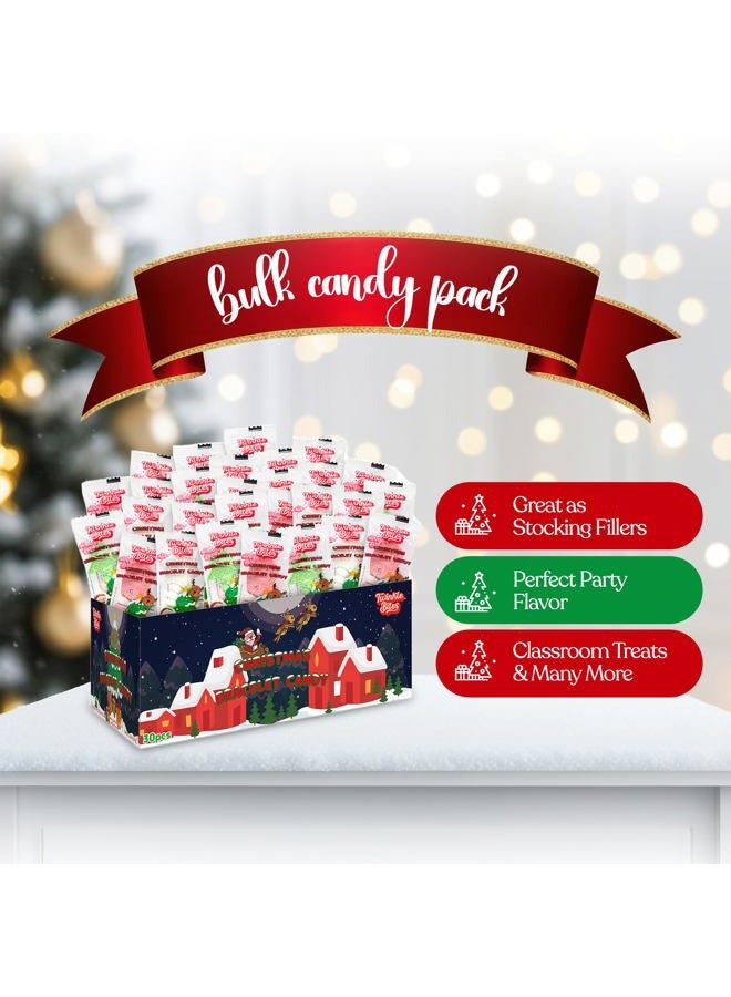 Twinkle Bites 30 Pack Christmas Candy Bracelets - Individually Wrapped Christmas Holiday Themed Designs & Delicious Flavor -Bulk Christmas Candy Use For Stocking Stuffers, Party Favor, Classroom & Office Treats, - Image 4