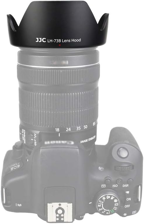 JJC Bayonet Dedicated Lens Hood for Canon EFS 1785mm f456 is USM EFS 18135mm f3556 is STM EFS 18135mm f3556 is Lens Replaces Canon EW73B OEM Lens Hood - Image 3