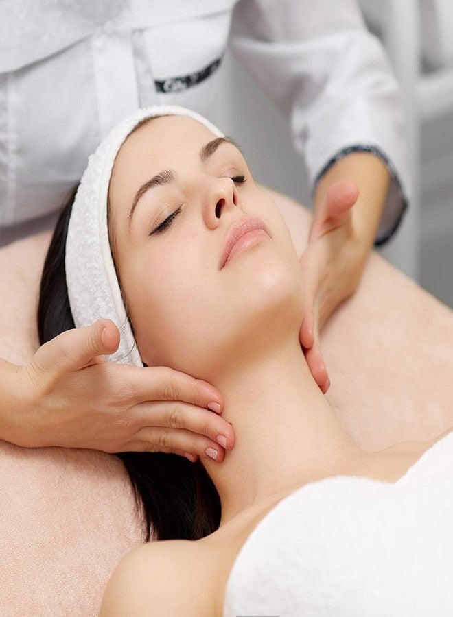 PARVY Spa Facial Headband -Stretchable Terry Cloth Head Wrap for Bath, Makeup, Sports, Shower, Yoga & Gym | Adjustable, Non-Slip, Soft Polycotton Elastic Band -1 pcs -multicolor - Image 3