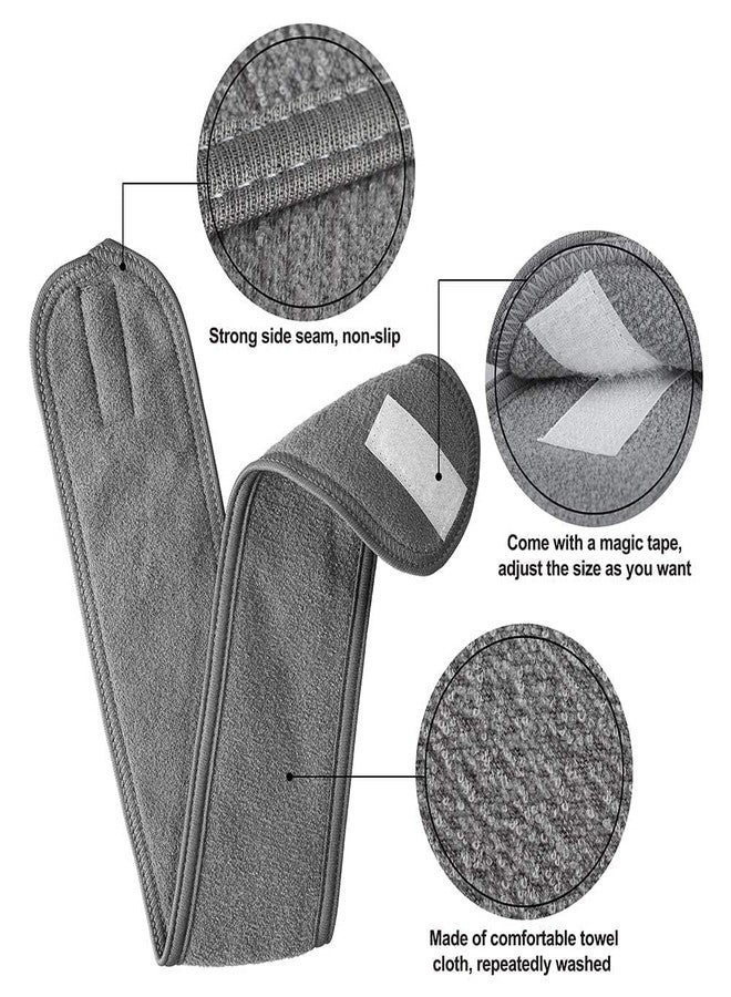 PARVY Spa Facial Headband -Stretchable Terry Cloth Head Wrap for Bath, Makeup, Sports, Shower, Yoga & Gym | Adjustable, Non-Slip, Soft Polycotton Elastic Band -1 pcs -multicolor - Image 4