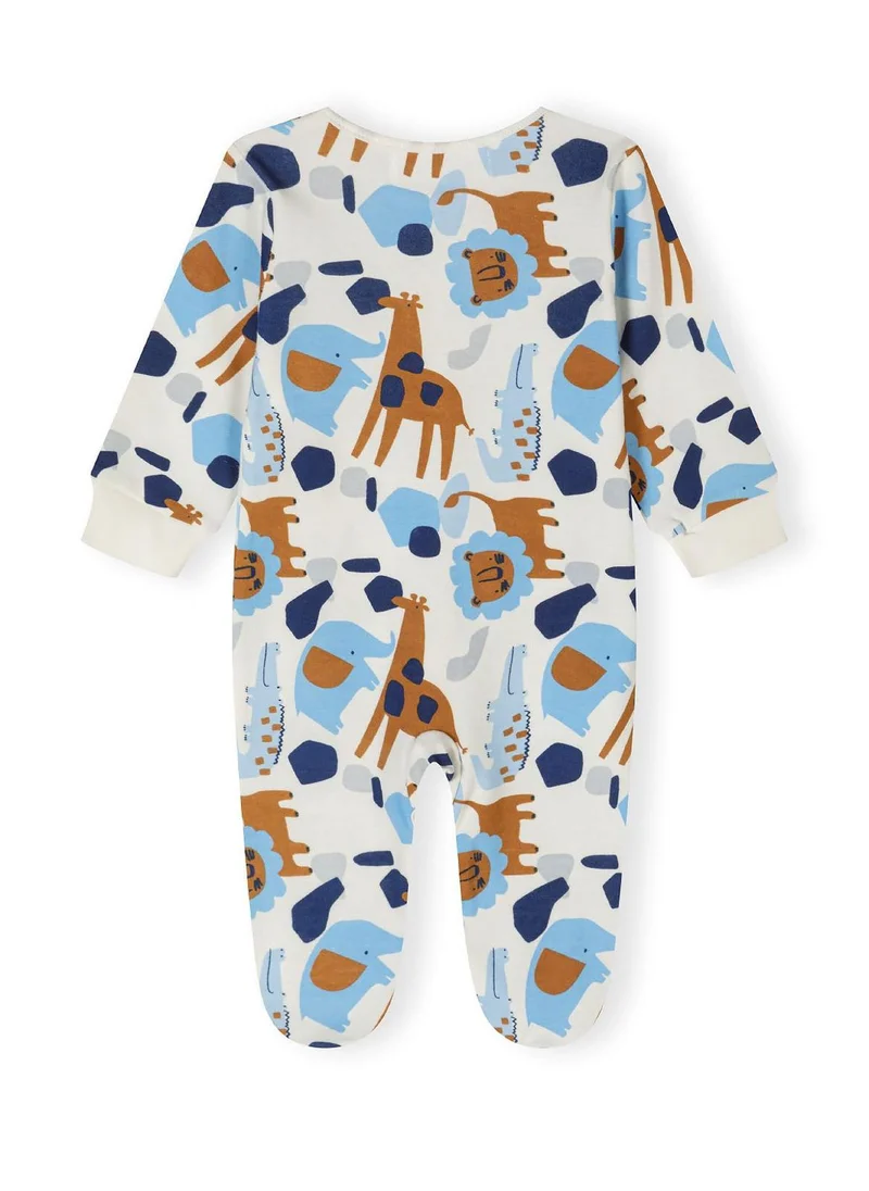 MINOTI 4-Pack Baby Sleepsuits with Full-Length Snaps