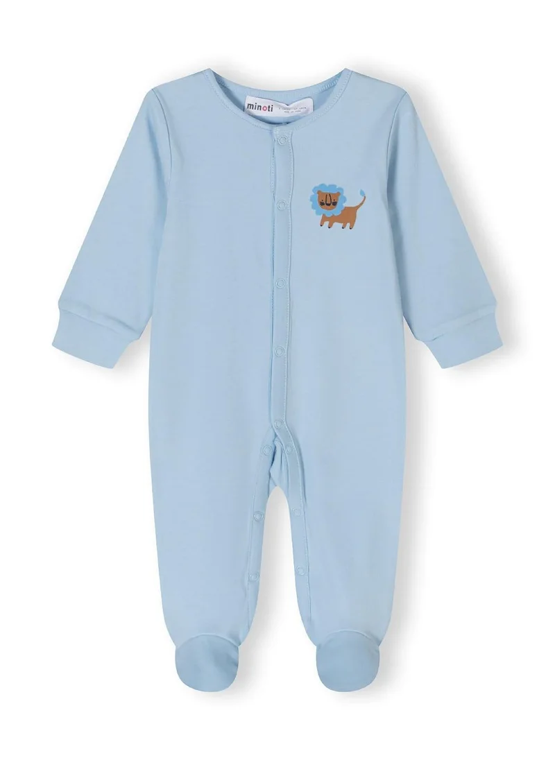 MINOTI 4-Pack Baby Sleepsuits with Full-Length Snaps