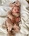 OYESY Reborn Lifelike Baby Dolls 19 inch Soft Body Realistic Newborn Dolls Handmade Washable Perfect for Childrens Gifts - Image 4
