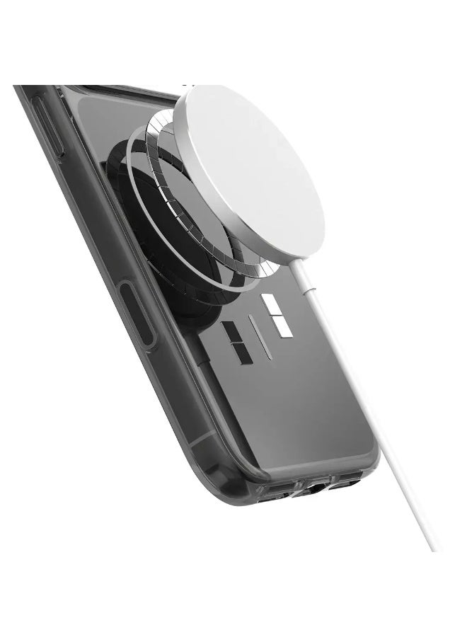 Levelo Opulent CrystalShield MagSafe Case for iPhone 17 Pro - Phantom Black - Image 4