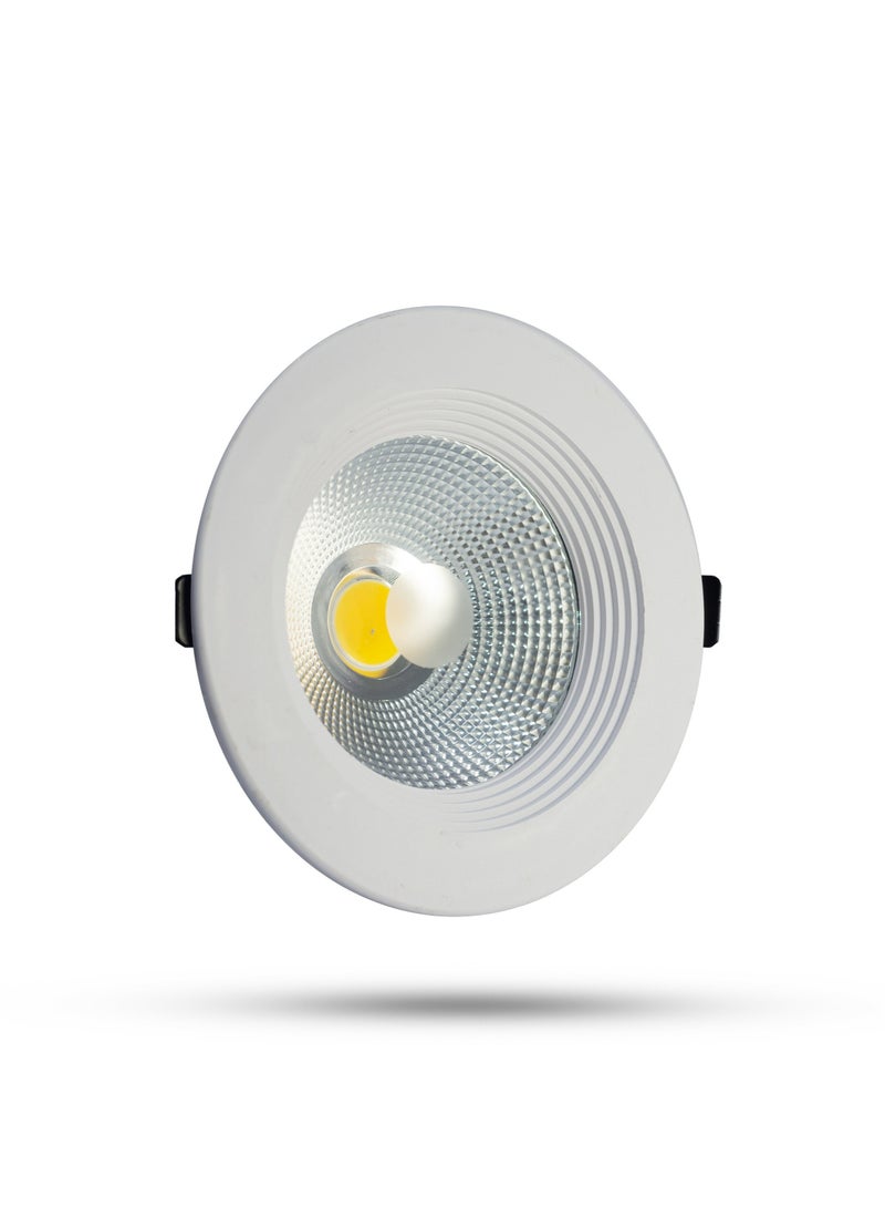 Spotlight 10cm 10W LED yellow 10pcs - Image 3