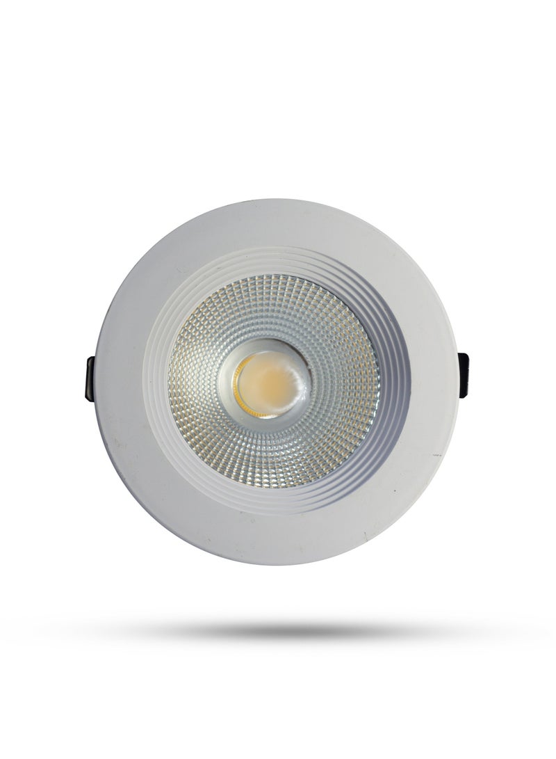Spotlight 10cm 10W LED yellow 10pcs - Image 2