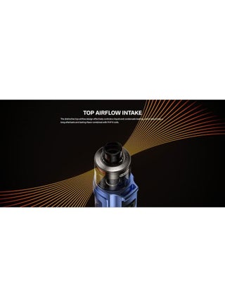 Drag Argus Pro 2 Space Gray Vape Refill Juice Kit Pod System 3 Professional Modes with 5ml Tank An Adjustable Top Airflow 80W 3000mA - view 5