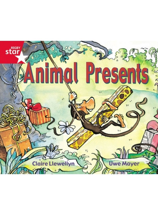 Rigby Star Guided Reception Red Level Animal Presents Pupil Book single - Paperback