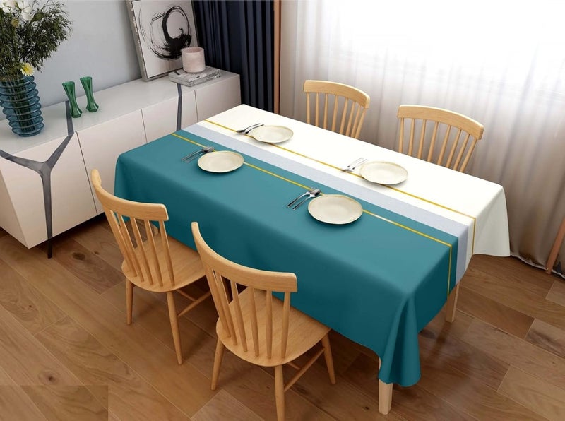 CASANEST Table Cover with Polyster Backing Print Size 54X108 for 810 Seater Table Cover Mix Colour out004 Multicolour 5