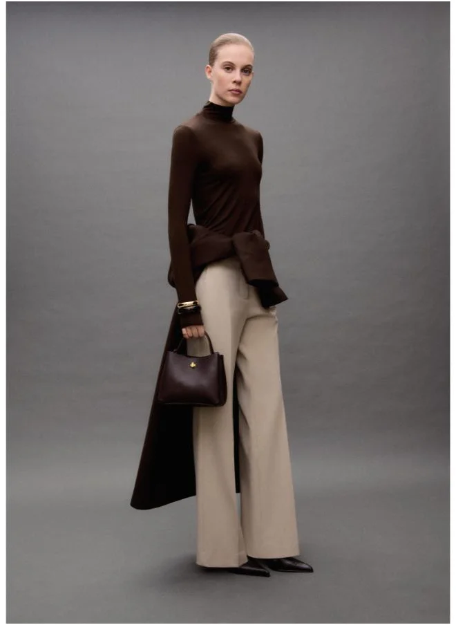 MANGO Chloe High Waist Casual Trousers