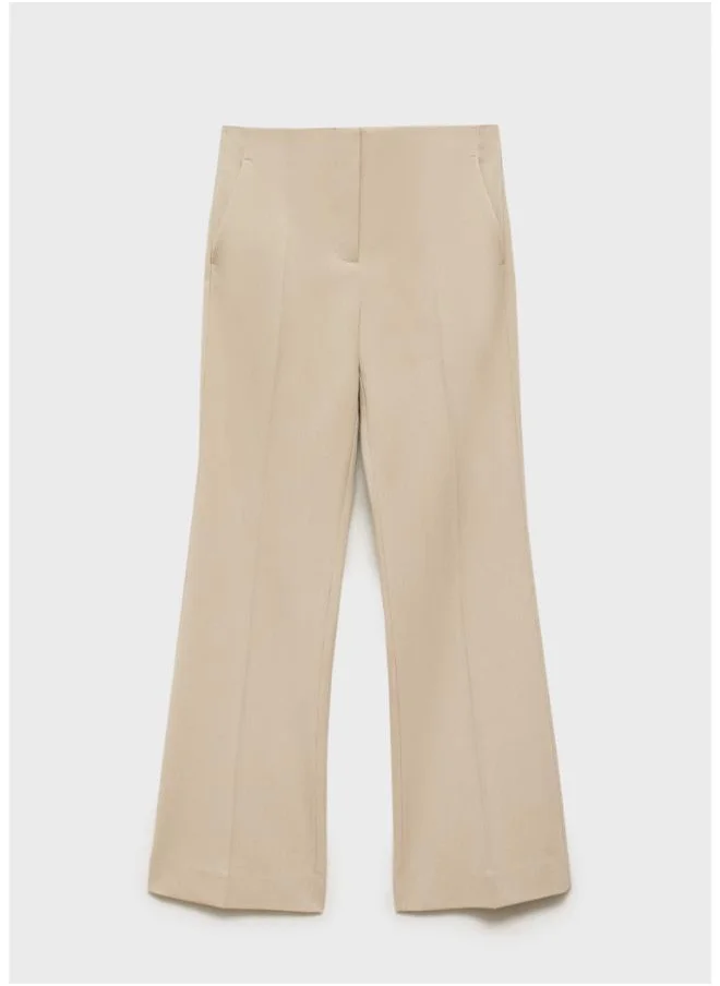 MANGO Chloe High Waist Casual Trousers