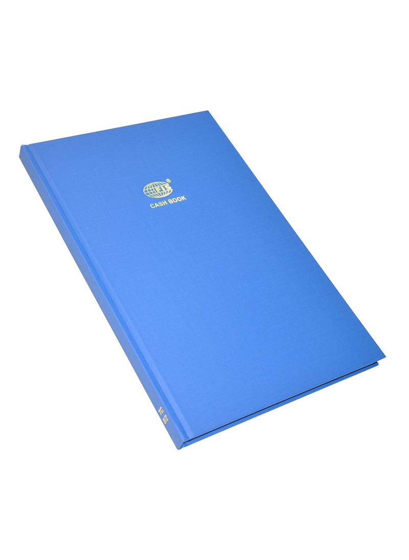FIS دفتر نقدي من FIS، ورق دفتر ملاحظات مزين باللون الأزرق السماوي، مقاس FS (210 × 330 مم)، 2 كويير - FSACCTC2Q82  - Image 1