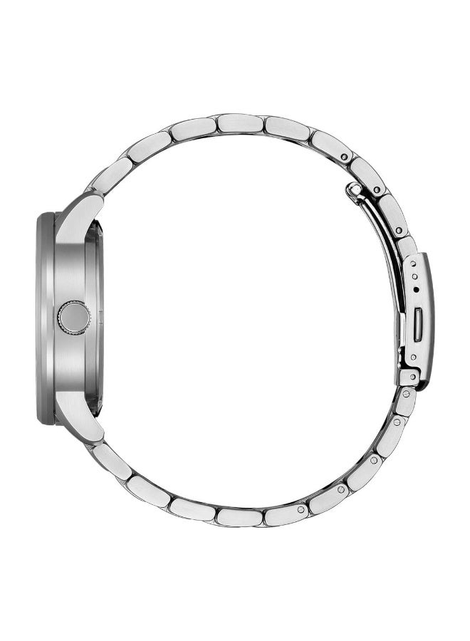 Citizen NJ0191-83E Automatic Men's Watch 40mm Stainless Steel Black Dial Day-Date 100M - Image 3