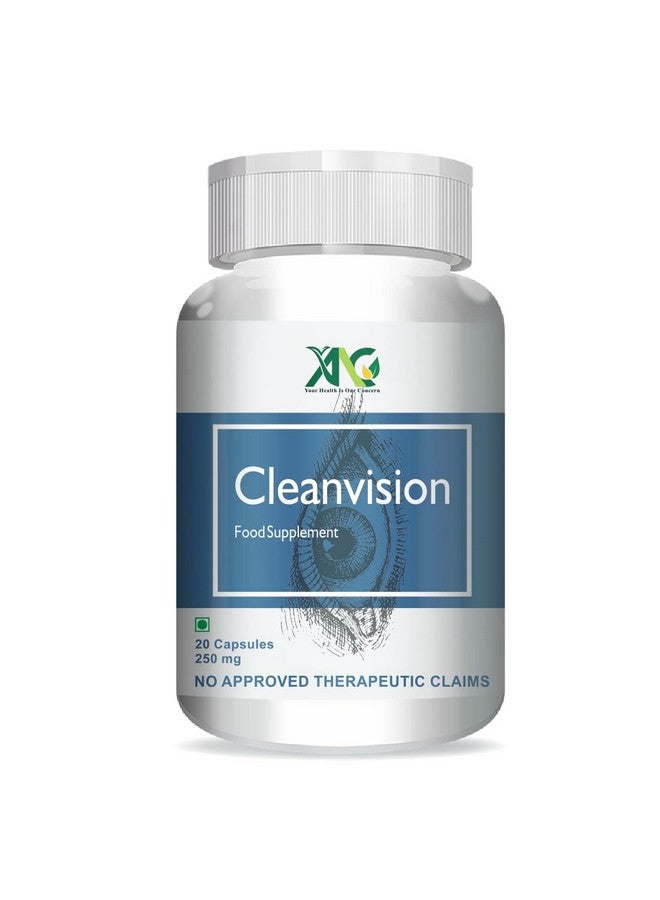 ANC مكمل العناية بالعين من ANC Clean Vision مع اللوتين والزياكسانثين لتحسين الرؤية، حماية من الضوء الأزرق والرقمي 20 كبسولة (عبوة من 1) - Image 1