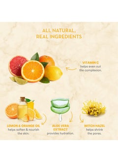 WOW Skin Science Vitamin C Skin Mist Toner With Lemon Essential Oil Orange Essential Oil With Hazel & Aloe Vera Extracts For All Skin Types No Parabens Silicones Mineral Oil & Sulphates 200Ml  - Image 4