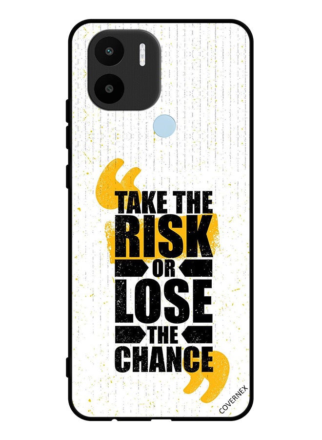 Covernex Protective Case Cover For Xiaomi Redmi A1 Plus Take The Risk - Image 1