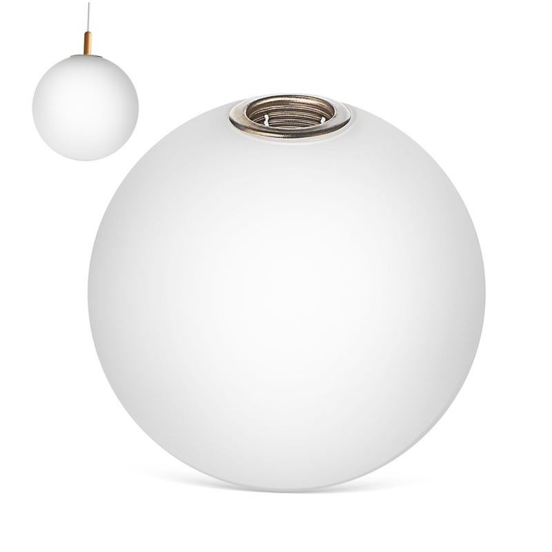 Premium Glass Globe Lampshade Replacement For Ceiling Light Chandelier Wall Sconce Decorative Cover - Image 2