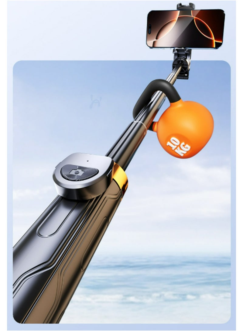 بولوز جديد جيب فلكس عصا سيلفي المحمولة,ثلاثية صغيرة,قلب ثلاثية مرنة صغيرة,360 درجة جيب فلكس عصا سيلفي مع عن بعد - Image 5