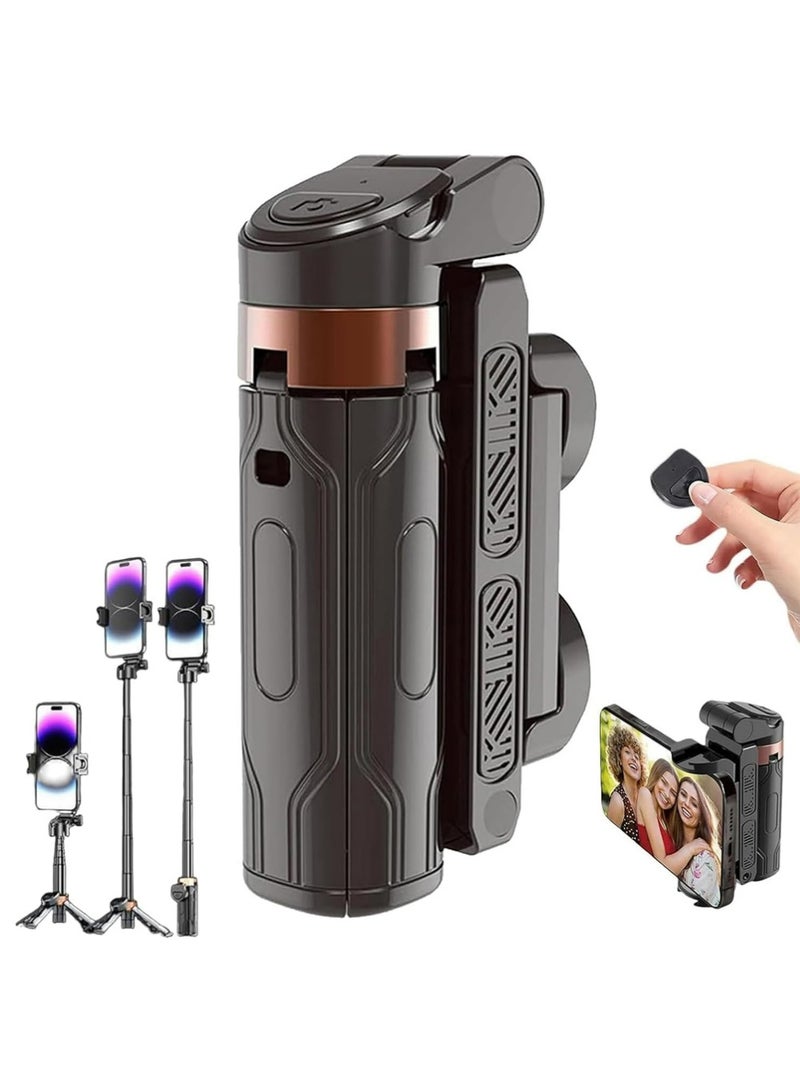 بولوز جديد جيب فلكس عصا سيلفي المحمولة,ثلاثية صغيرة,قلب ثلاثية مرنة صغيرة,360 درجة جيب فلكس عصا سيلفي مع عن بعد - Image 1