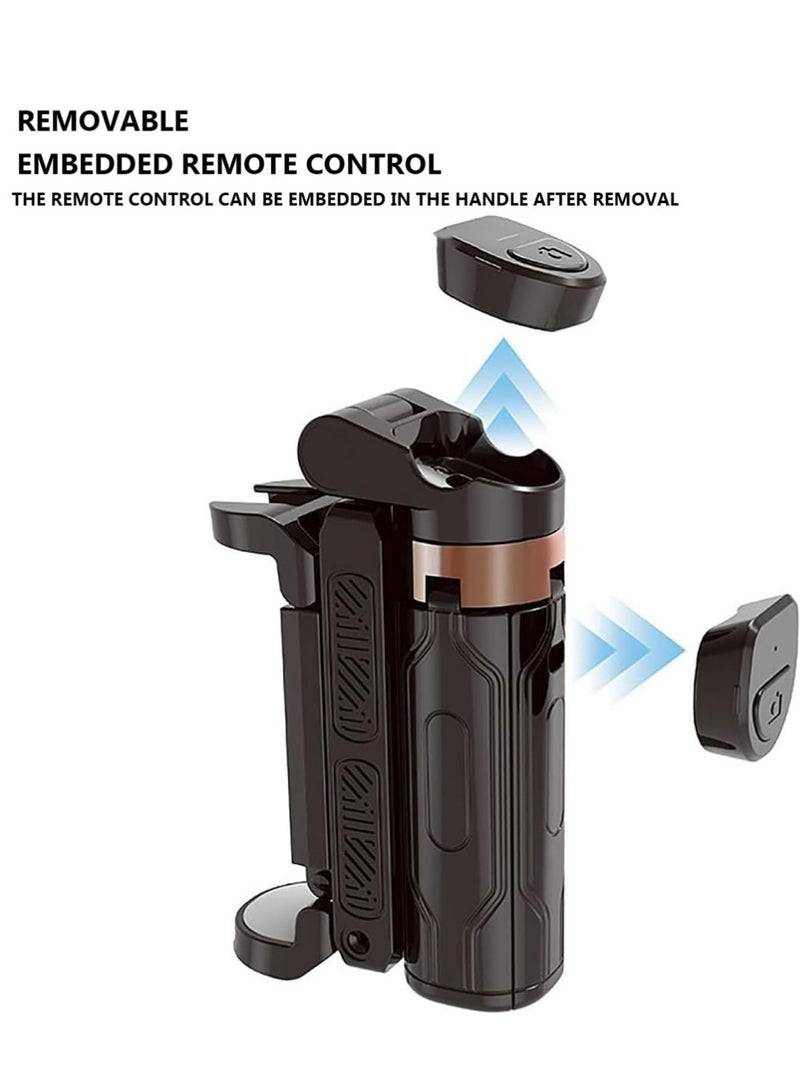 بولوز جديد جيب فلكس عصا سيلفي المحمولة,ثلاثية صغيرة,قلب ثلاثية مرنة صغيرة,360 درجة جيب فلكس عصا سيلفي مع عن بعد - Image 3