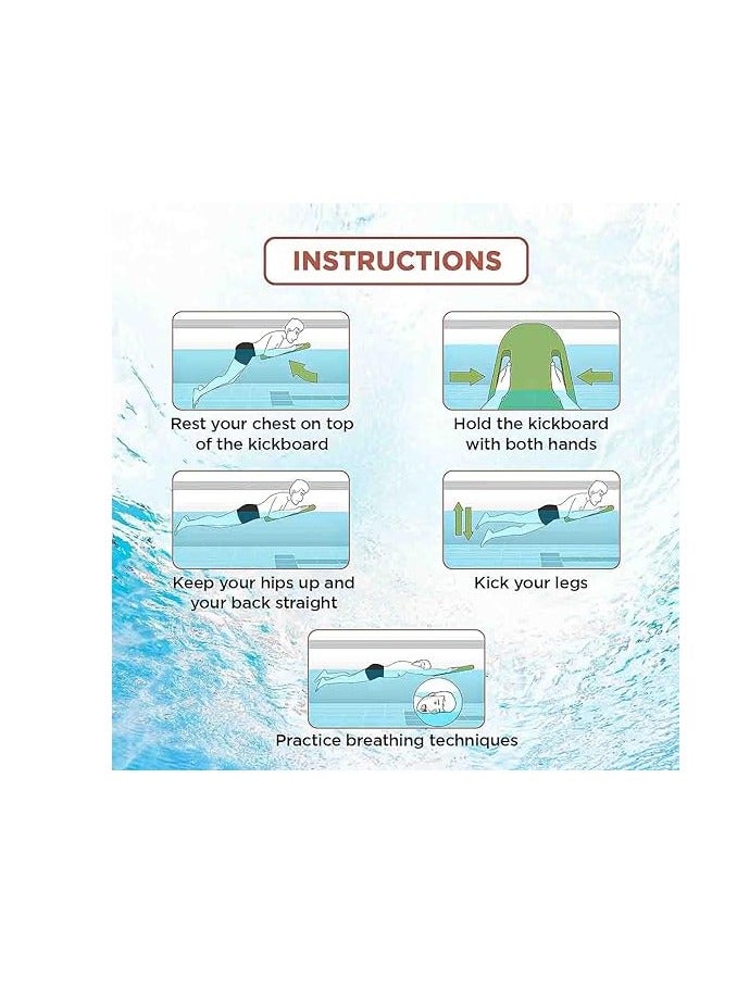 ENDLESS  Swimming Kickboard With Comfortable Design | Material : EVA |  For Beginners Swimming Training Floaters | For Kids and Adults Floating Pads - Image 5