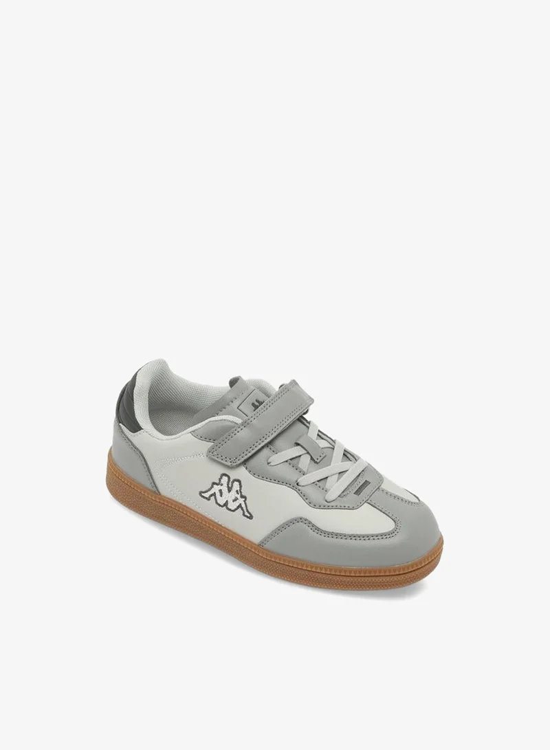 Kappa Boys Logo Hook & Loop Sneakers