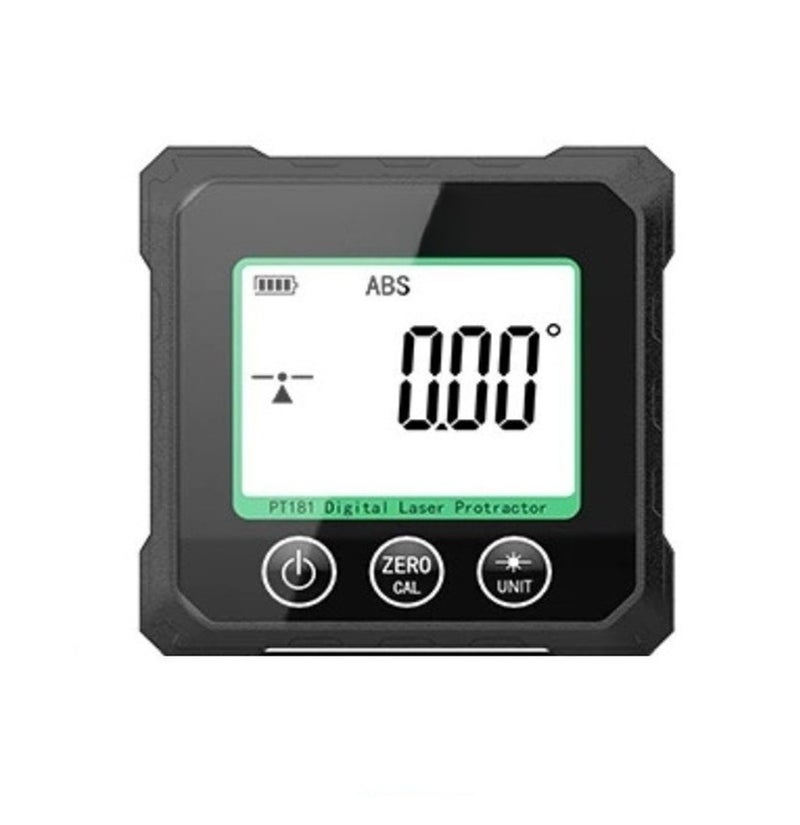 PT181 Digital Protractor Angle Finder 5 Side Magnetic Level Box Measuring Tool Green - Image 2