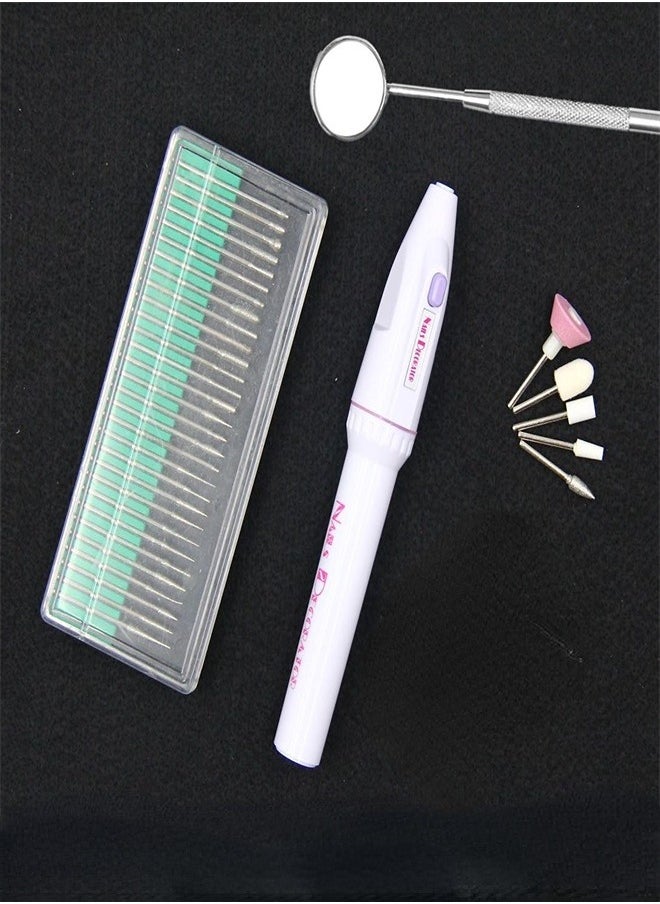 Generic - Electric Tooth Grinding Machine Dental Tooth Repair Tool Tooth Polisher Teeth Polisher for Teeth Cleaning Polishing Whitening Electric Dental Polisher Kit - Image 1