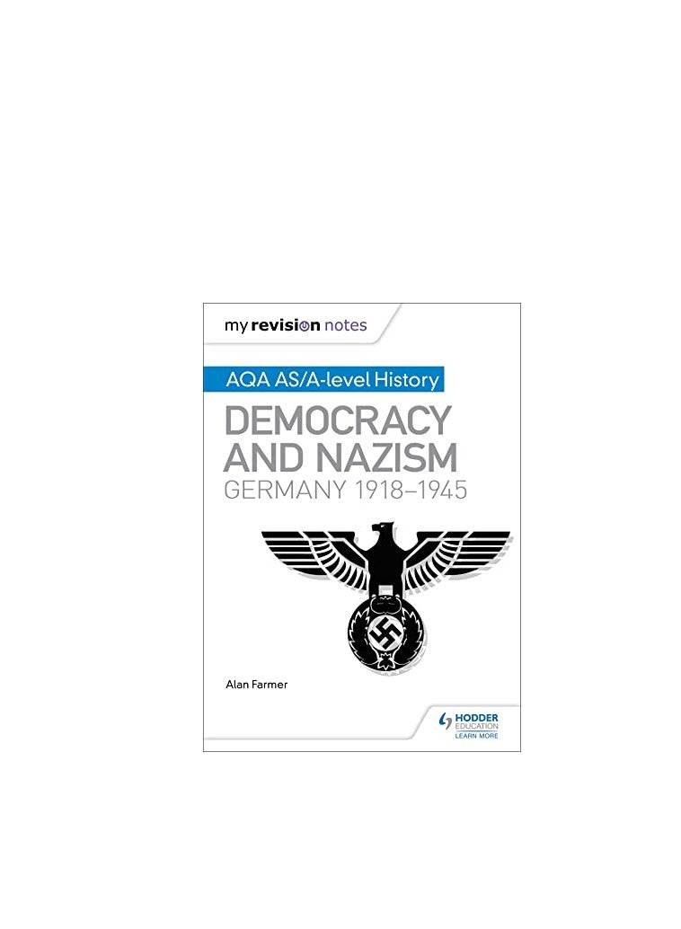 My Revision Notes: AQA AS/A-level History: Democracy and Nazism ...
