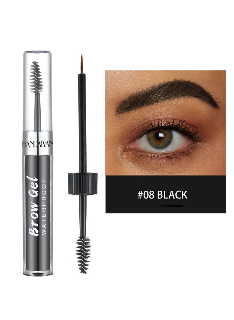 Handaiyan Eyebrow Pomade Waterproof Long Lasting Gel Cream Brow Pomades Soap Brow Kit Wax Dipbrow Pomade Dip Brows Styling Wet,Soft Smooth Enhancers Highly Pigmented Eyebrow Color With Eyebrow Brush For Eyebrow - Image 2